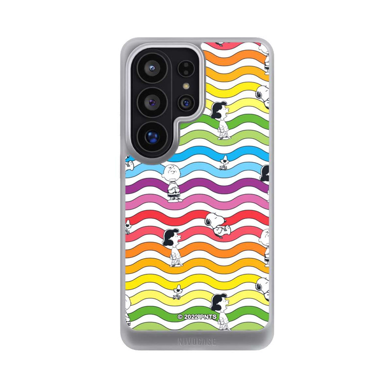 Galaxy S26 Ultra NIVOcore Snoopy Pattern Arc-en-ciel
