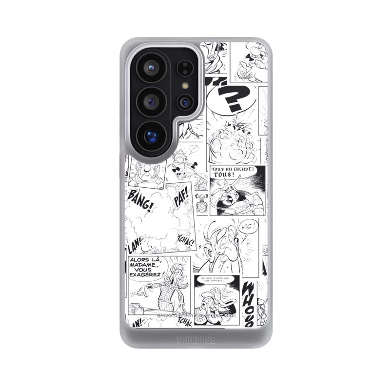 Galaxy S26 Ultra NIVOcore BD Astérix Blanc & Noir
