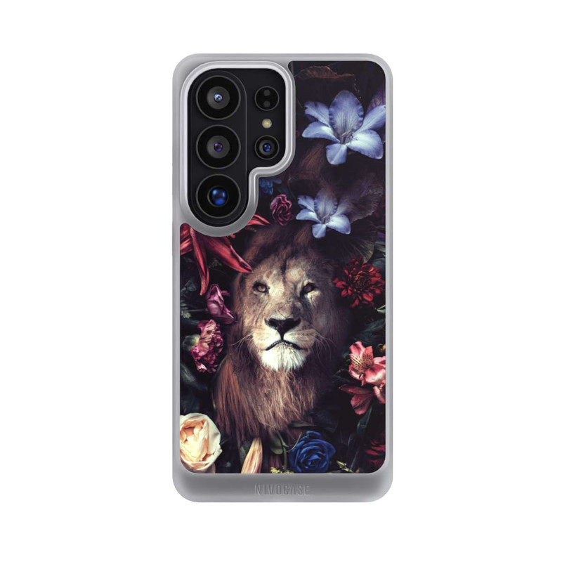 Galaxy S26 Ultra NIVOcore Löwe Blumenrahmen