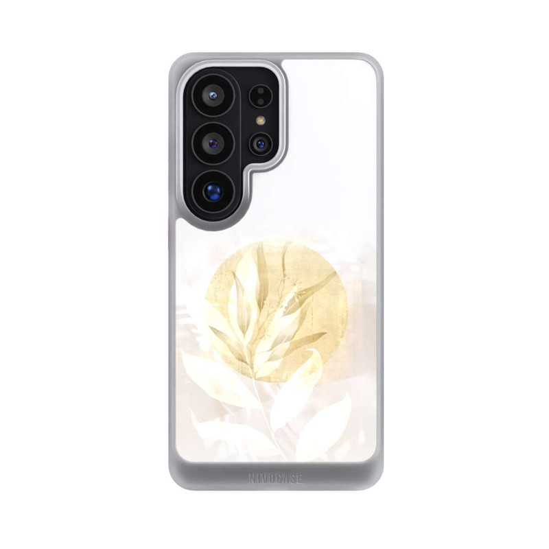 Galaxy S26 Ultra NIVOcore Boho Gold Blumen Kunst