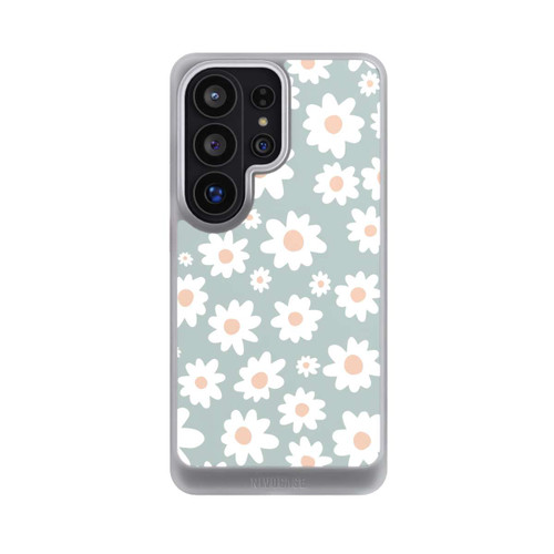 Samsung Galaxy S26 Ultra NIVOcore Gänseblümchen Muster grün