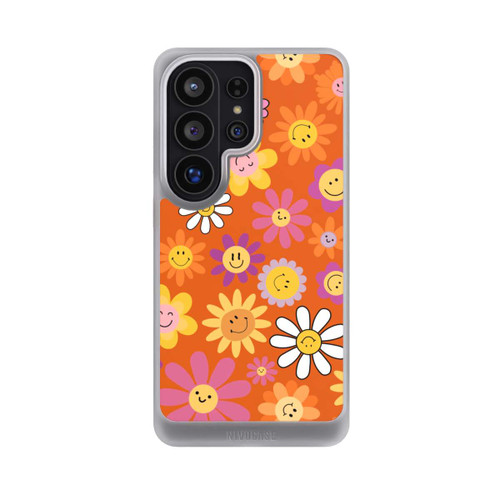 Samsung Galaxy S26 Ultra NIVOcore Smiles Orange Flowers