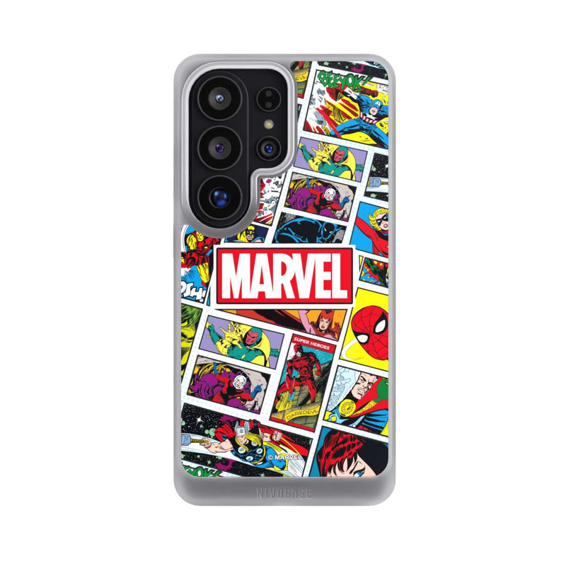 Galaxy S26 Ultra NIVOcore Marvel Comic Pattern