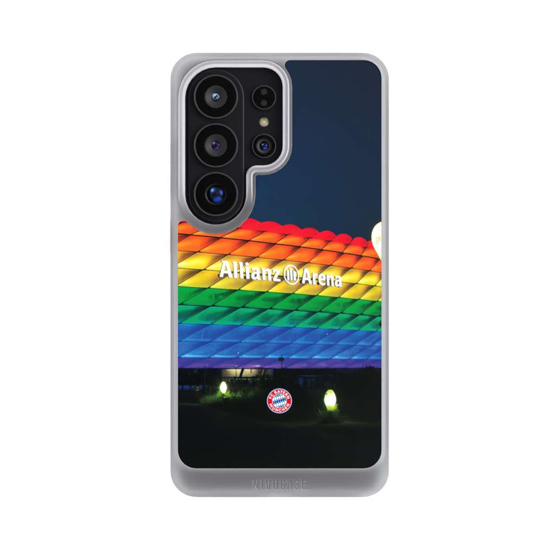 Galaxy S26 Ultra NIVOcore Allianz Arena Regenbogen