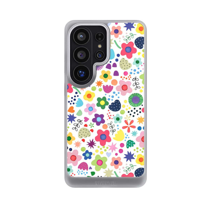 Galaxy S26 Ultra NIVOcore Psychedelische Blumen bunt