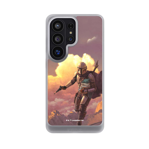 Samsung Galaxy S26 Ultra NIVOcore Der Mandalorianer und Grogu Sonnenguntergang Wolken