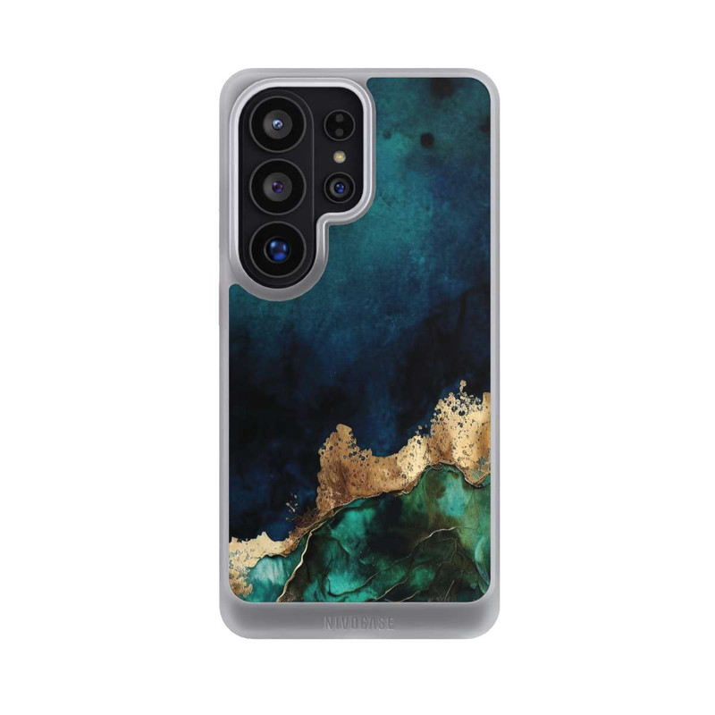 Galaxy S26 Ultra NIVOcore Bleu pétrole avec or