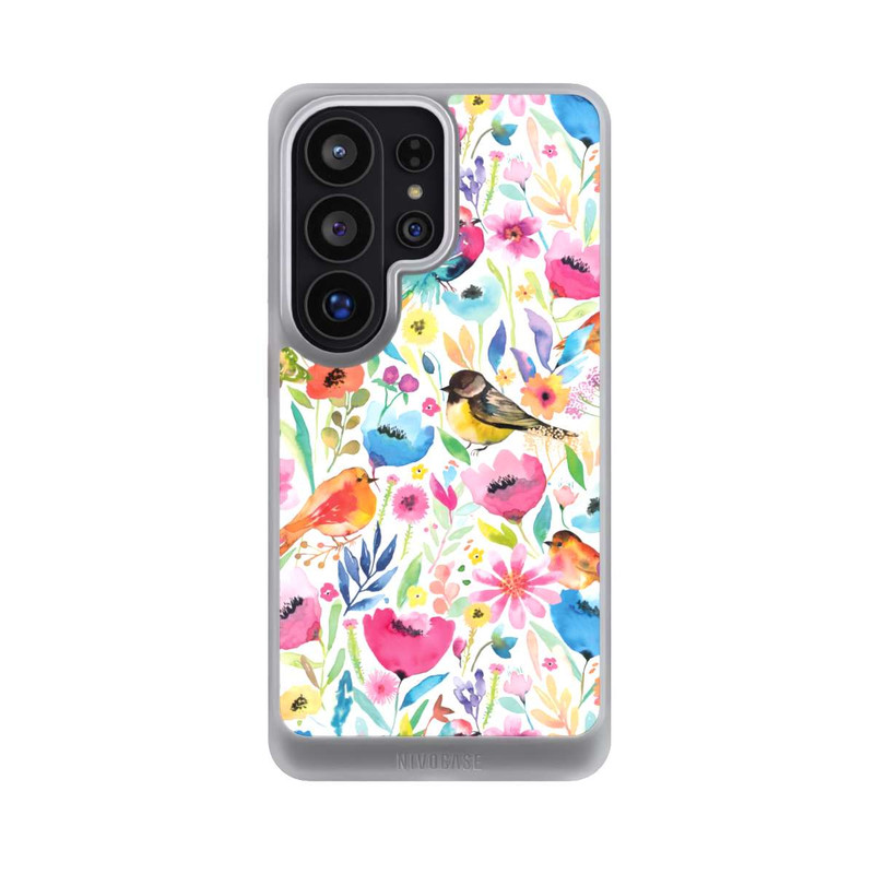 Galaxy S26 Ultra NIVOcore Wunderliche Vögel und Blumen