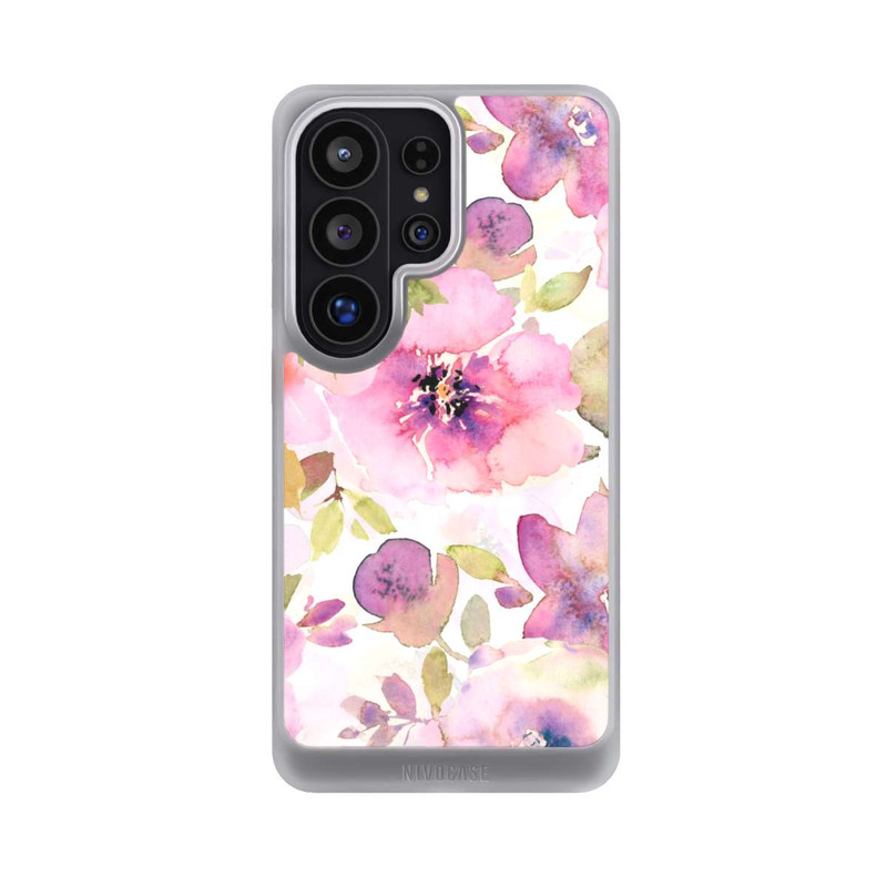 Galaxy S26 Ultra NIVOcore Tapete mit rosa Blumen