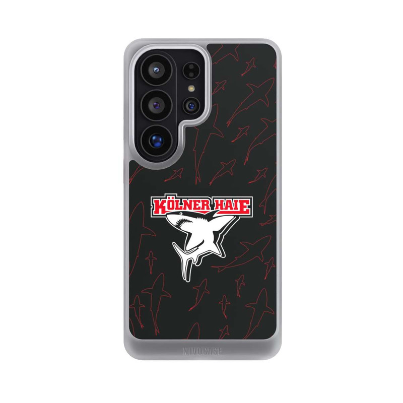 Galaxy S26 Ultra NIVOcore Haie Muster Rot