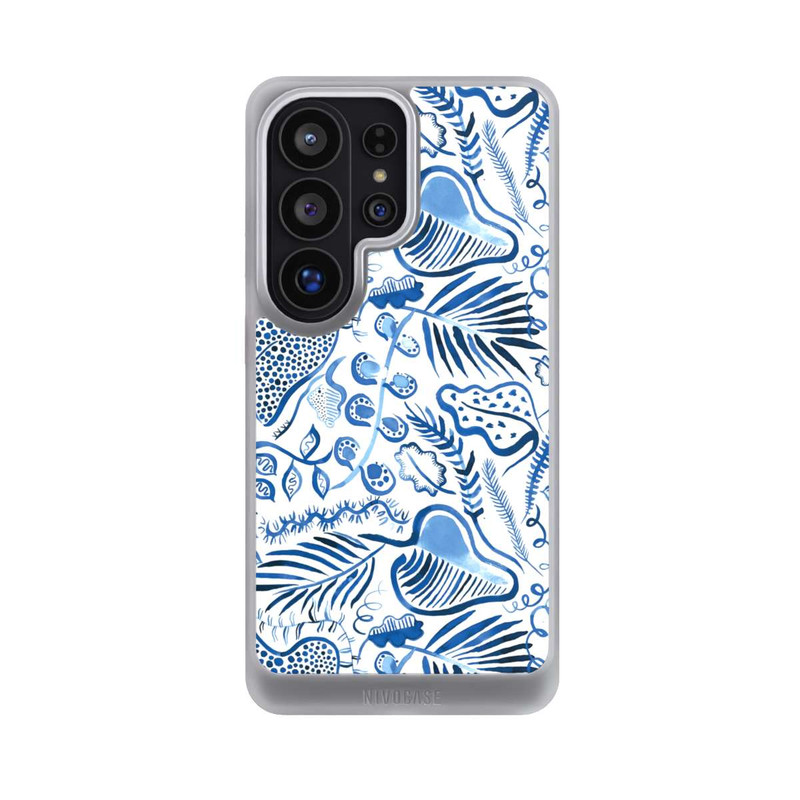 Galaxy S26 Ultra NIVOcore Tropical Forest Leaves Blue