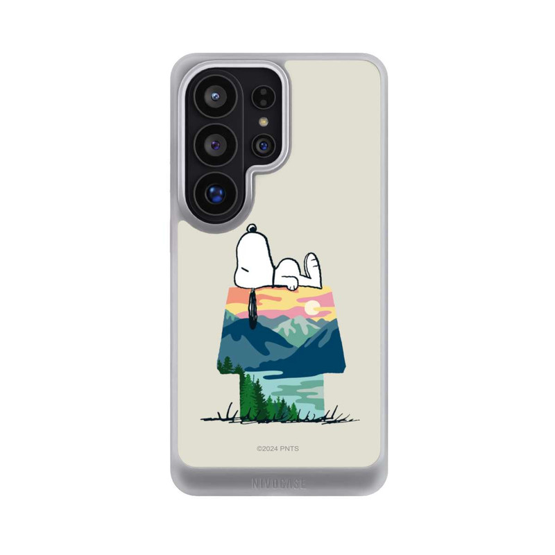 Galaxy S26 Ultra NIVOcore Snoopy Camping Hütte