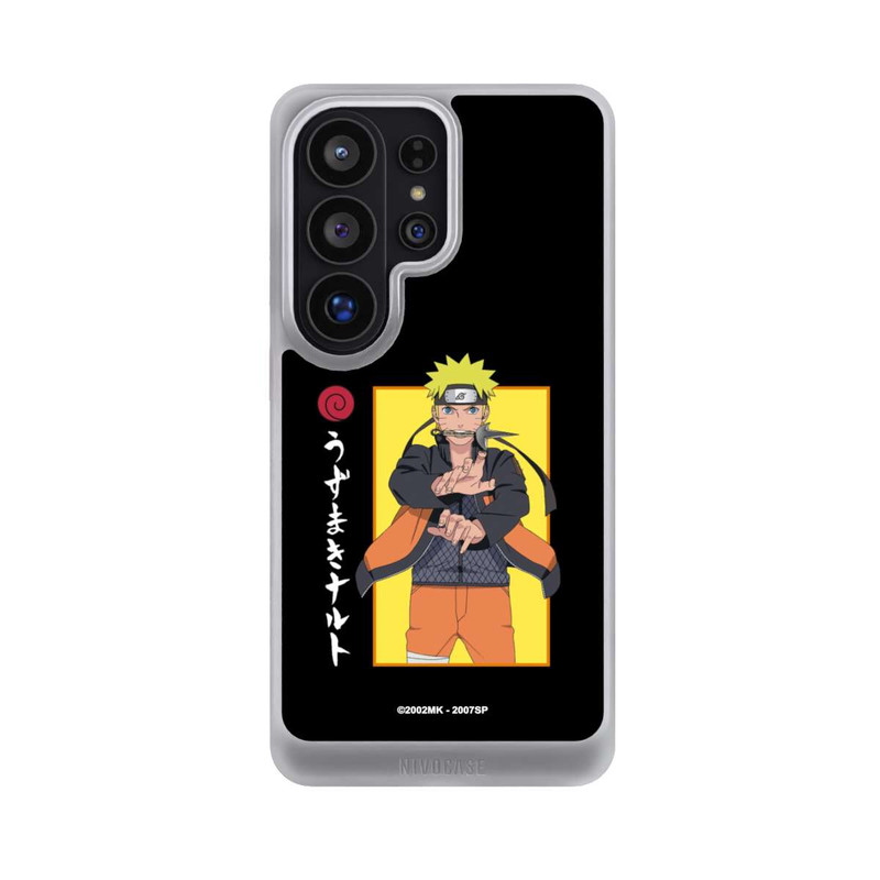 Galaxy S26 Ultra NIVOcore Naruto Kampfposition Schwarz