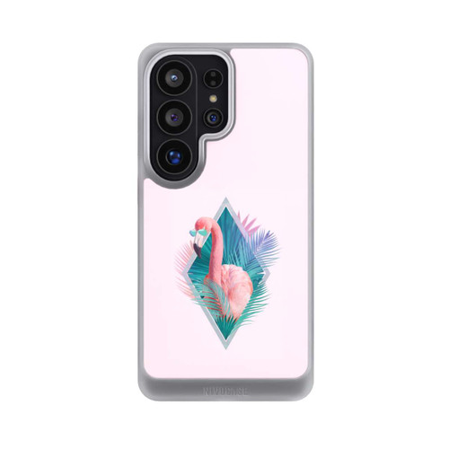 Samsung Galaxy S26 Ultra NIVOcore Feuilles tropicales Flamant