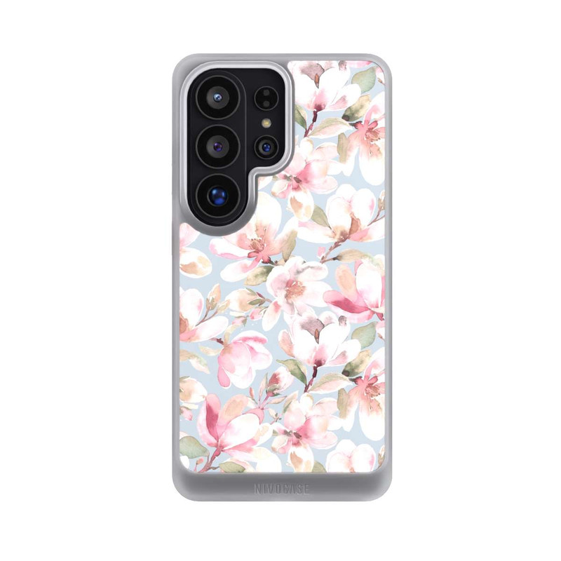Galaxy S26 Ultra NIVOcore Magnolien Blumen Pastellrosa