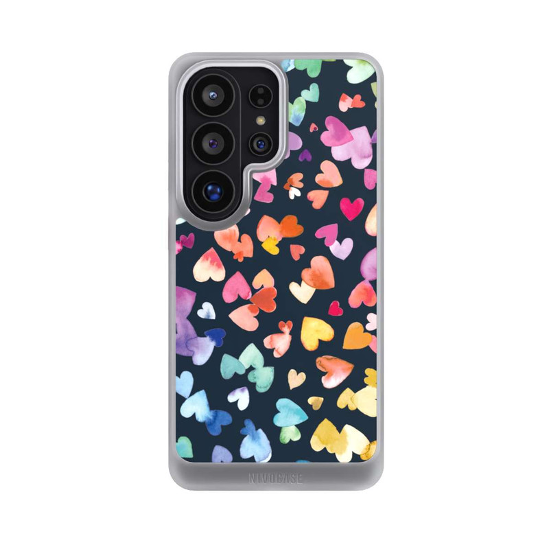 Galaxy S26 Ultra NIVOcore Coeurs de la Saint-Valentin noirs