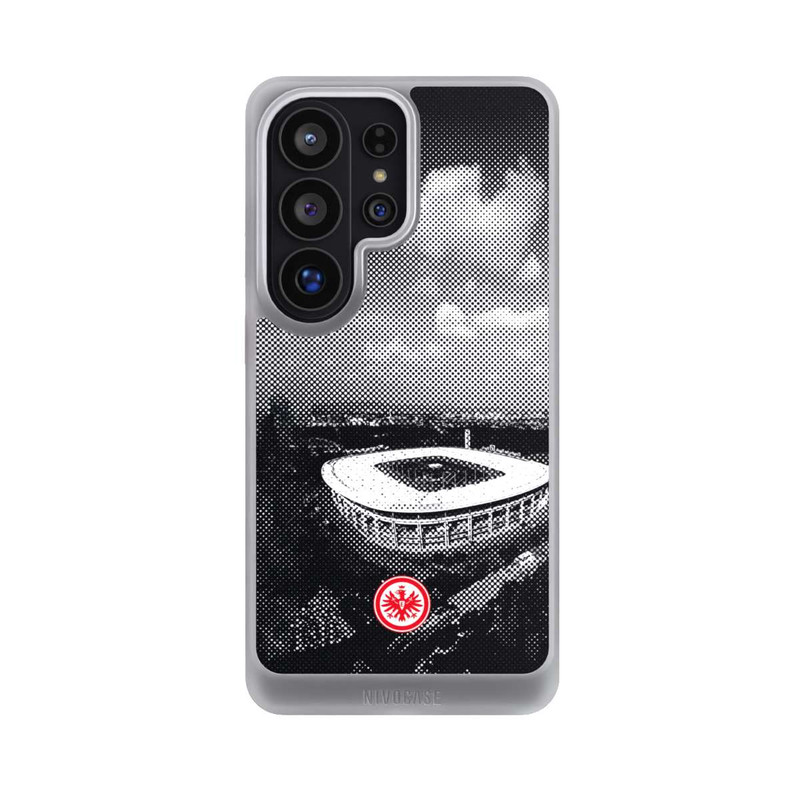 Galaxy S26 Ultra NIVOcore SGE Stadion Schwarz Weiß