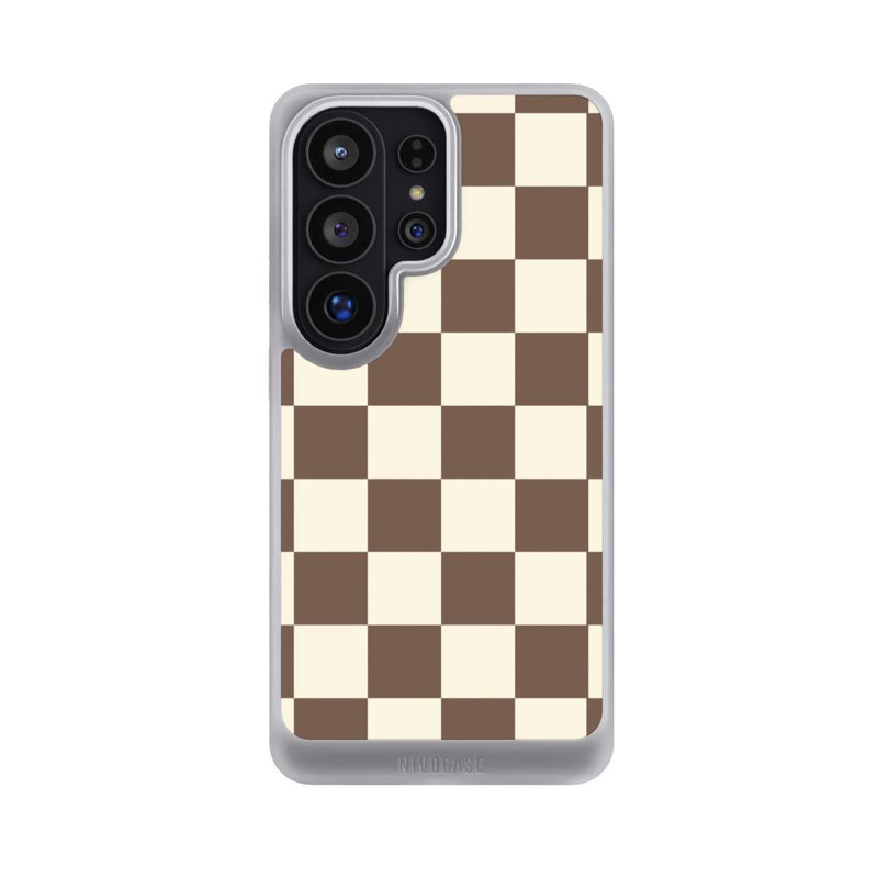 Galaxy S26 Ultra NIVOcore Checkerboard brown