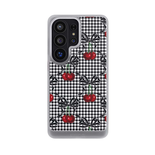 Samsung Galaxy S26 Ultra NIVOcore Kirschen Muster Schwarz
