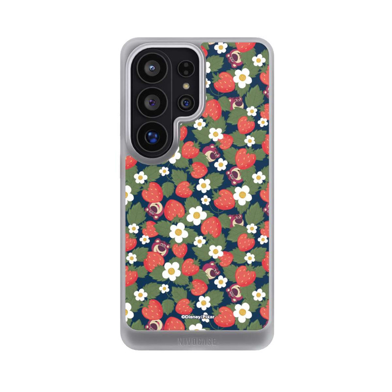 Galaxy S26 Ultra NIVOcore Lotso Toy Story Strawberry Flower Pattern