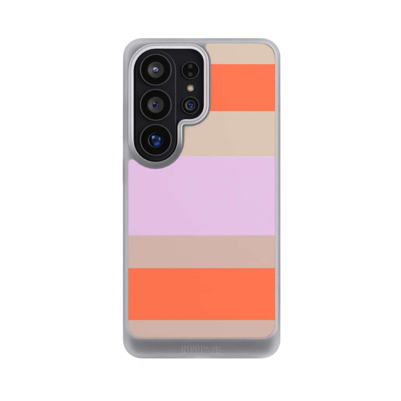 Galaxy S26 Ultra NIVOcore Moca Lila Orange Stripes