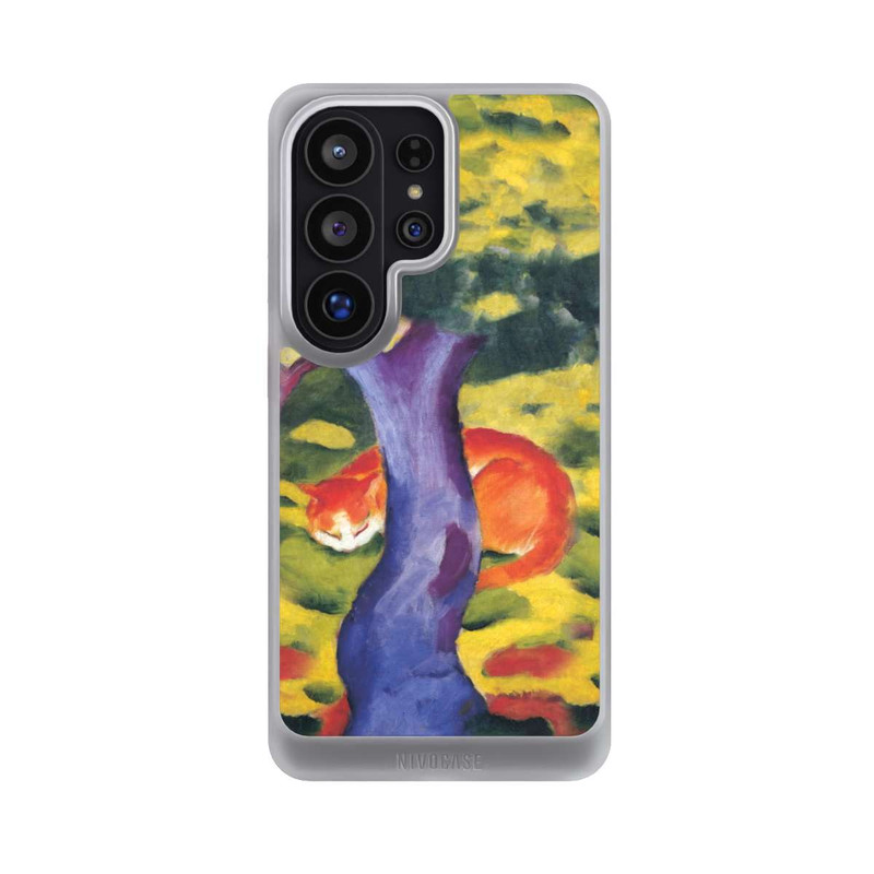 Galaxy S26 Ultra NIVOcore Katze hinter Einem Baum von Franz Marc