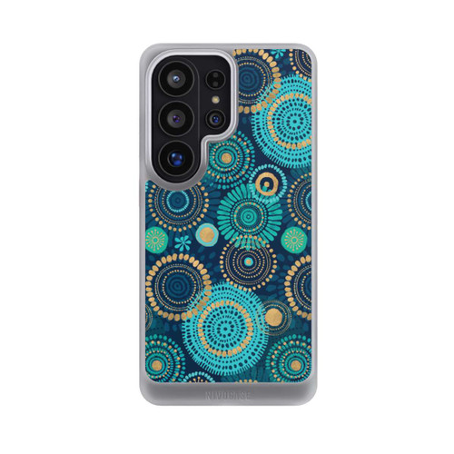 Samsung Galaxy S26 Ultra NIVOcore Blockprint India Teal Gold