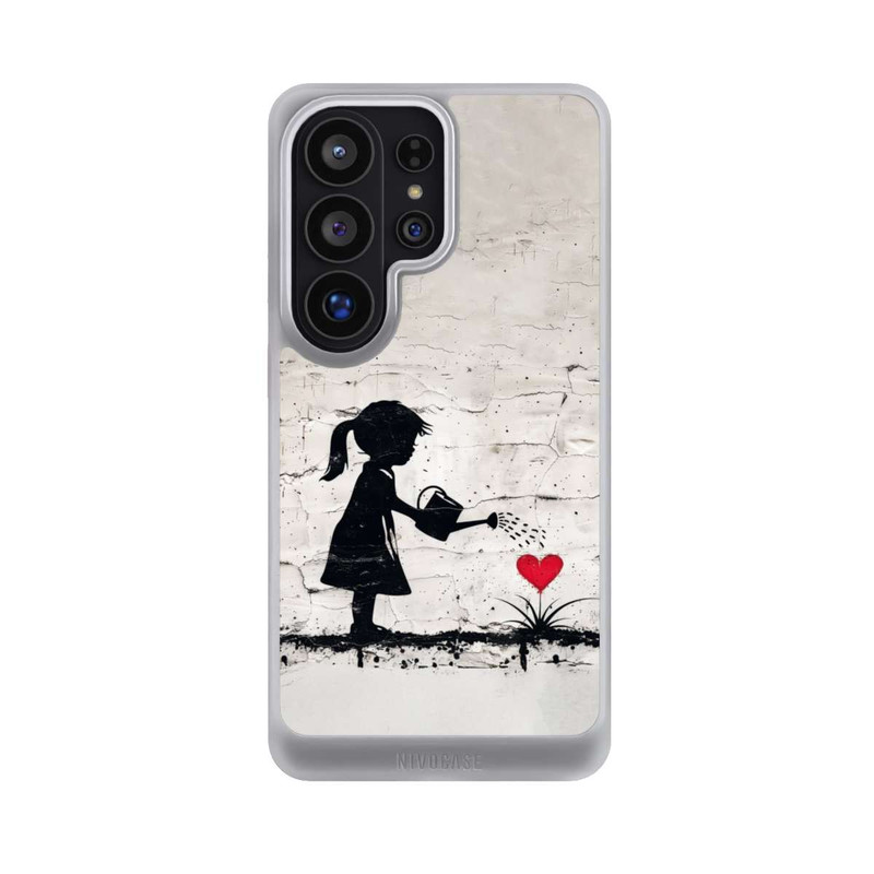 Galaxy S26 Ultra NIVOcore Girl Watering Bunch of Flowers 