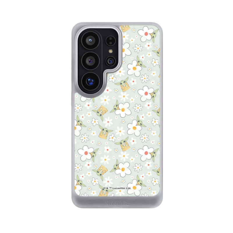 Galaxy S26 Ultra NIVOcore Baby Yoda Flower Pattern