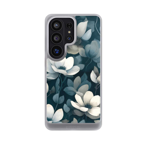 Samsung Galaxy S26 Ultra NIVOcore Negative Flower Petrol White with AI