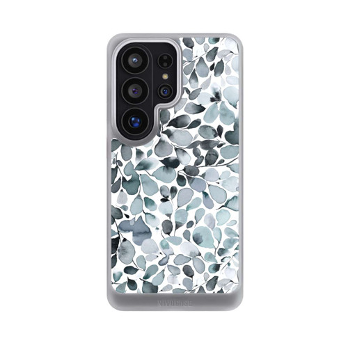 Samsung Galaxy S26 Ultra NIVOcore Eukalyptus Aquarell Blätter Grau