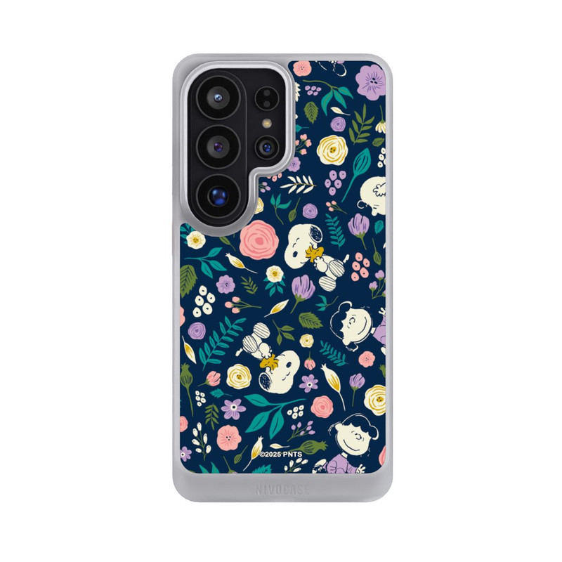 Galaxy S26 Ultra NIVOcore Peanuts Dark Flower Pattern