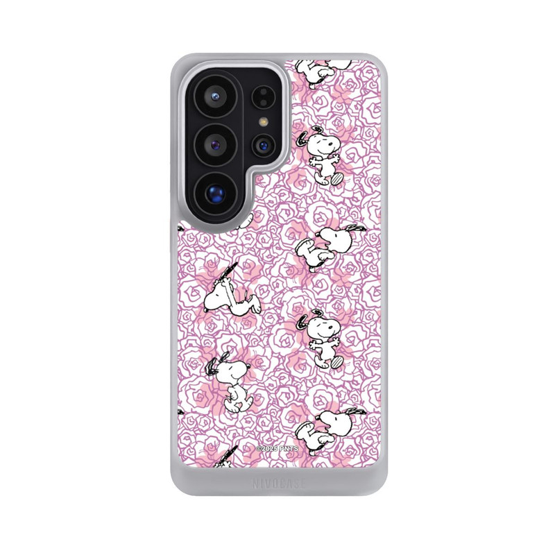 Galaxy S26 Ultra NIVOcore Peanuts Pink Roses Pattern