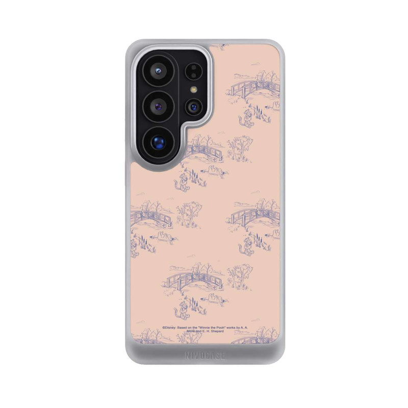 Galaxy S26 Ultra NIVOcore Winnie Puuh Keramik Muster Brücke Pink