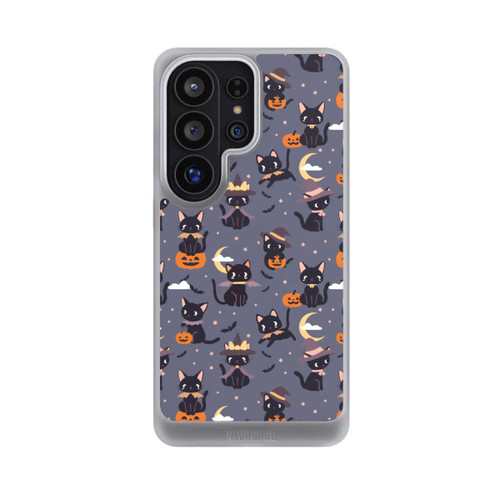 Samsung Galaxy S26 Ultra NIVOcore Cute Halloween Witch Cats and Pumpkins