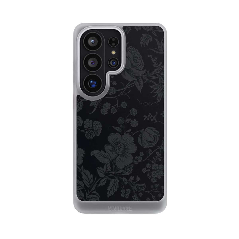 Galaxy S26 Ultra NIVOcore Dunkle Blumen Vintageoptik