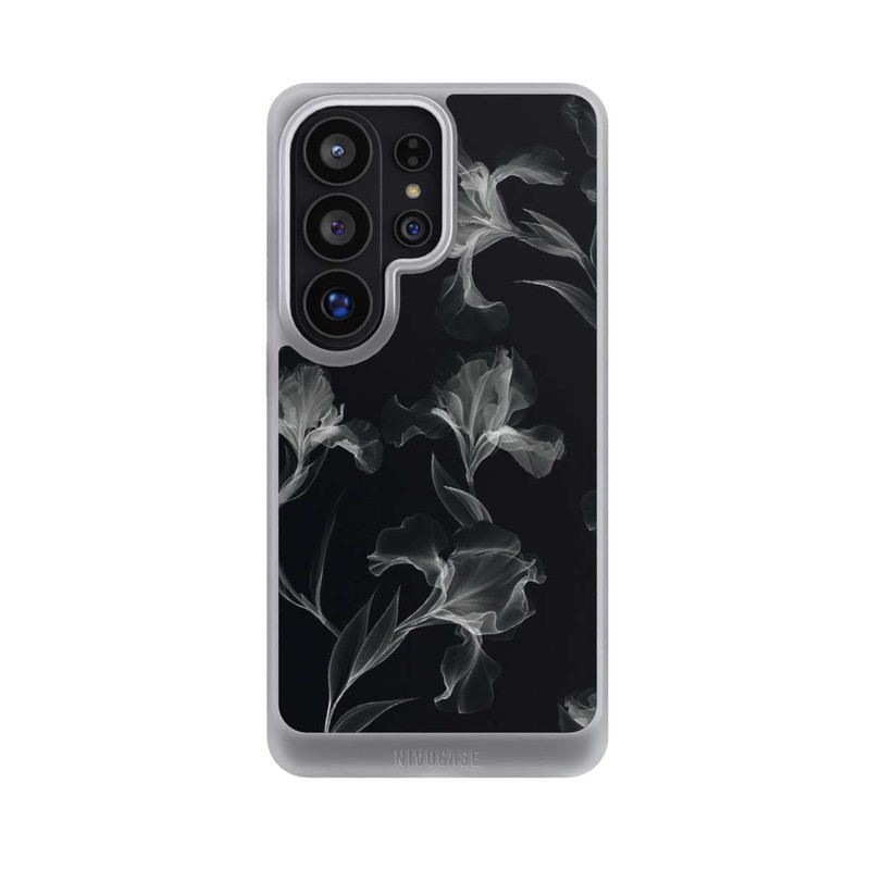 Galaxy S26 Ultra NIVOcore Blumen Schwarz-Weiß Röntgenaufnahme