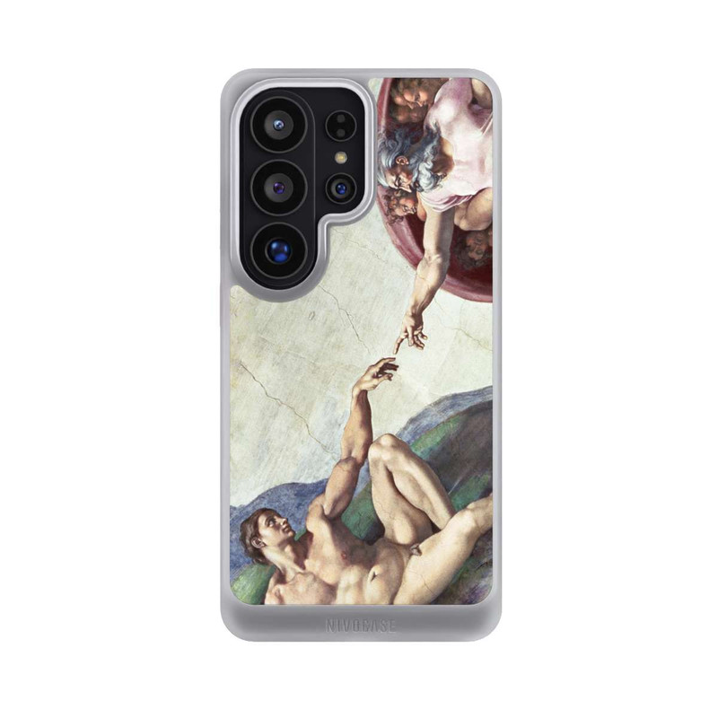 Galaxy S26 Ultra NIVOcore Michelangelo Buonarroti Création d'Adam