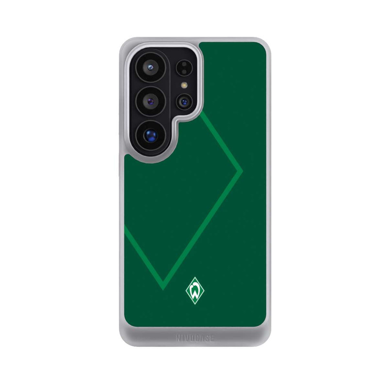 Galaxy S26 Ultra NIVOcore Werder Grün Rautenelement