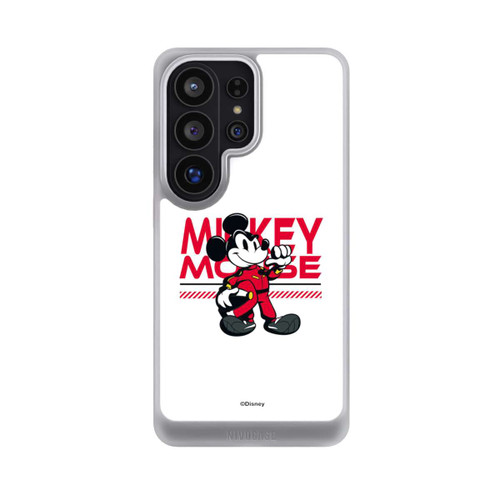 Samsung Galaxy S26 Ultra NIVOcore Micky Maus Rennfahrer Weiß