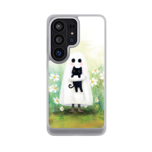 Samsung Galaxy S26 Ultra NIVOcore Ghost Hug for Cat Halloween with AI