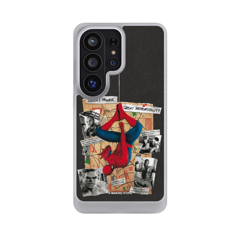 Galaxy S26 Ultra NIVOcore Spider-Man Tableau d'enquête