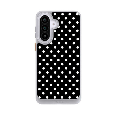 Samsung Galaxy A57 5G NIVOcore Polka Dots Schwarz und Weiß