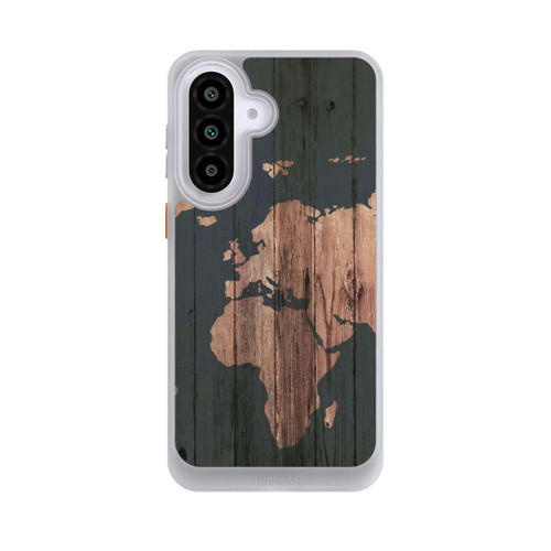 Samsung Galaxy A57 5G NIVOcore Wooden World Map