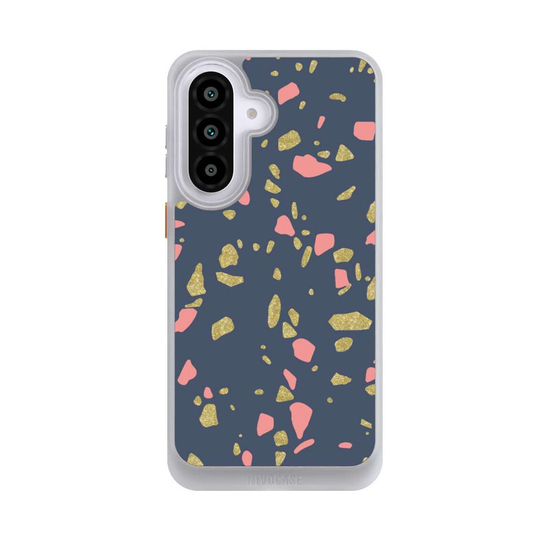 Galaxy A57 5G NIVOcore Terazzo Gold-Optik