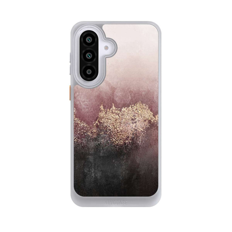 Galaxy A57 5G NIVOcore Pink Sky Dust Gold Print