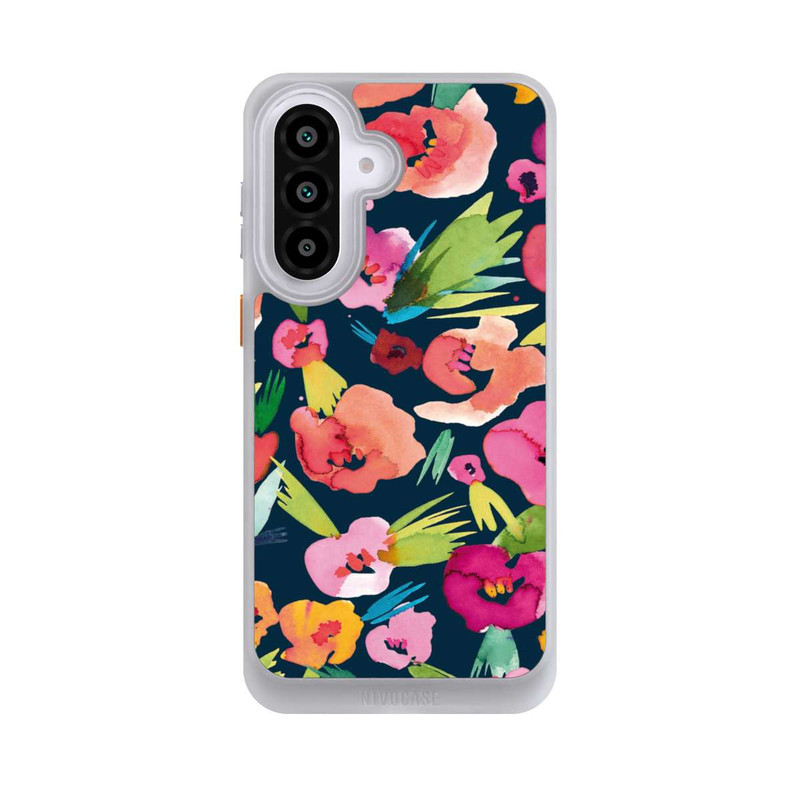 Galaxy A57 5G NIVOcore Fleurs tropicales aquarelles