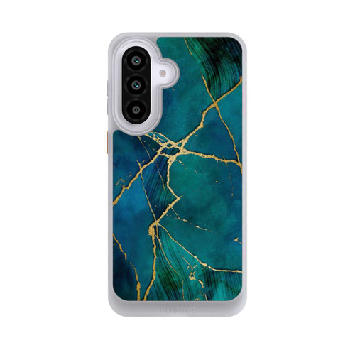 Samsung Galaxy A57 5G NIVOcore Mineral glamour blue gold look