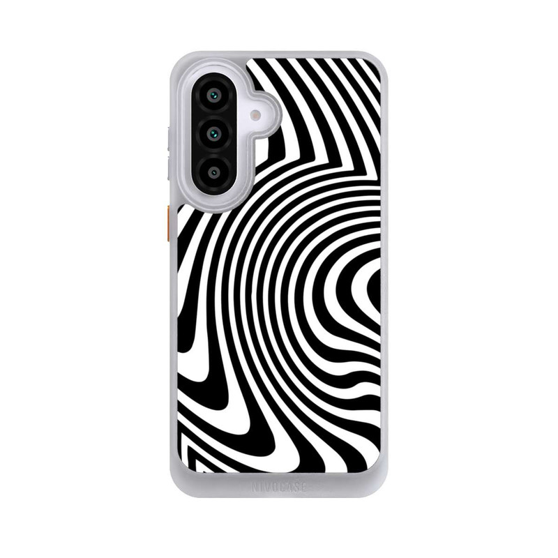 Galaxy A57 5G NIVOcore Black and White Waves