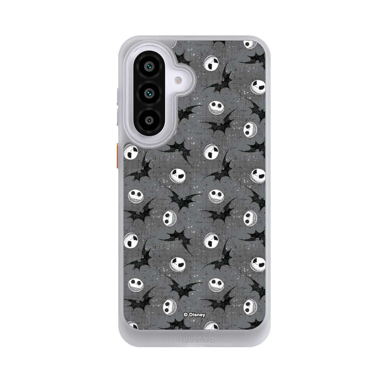 Galaxy A57 5G NIVOcore Jack Grey Pattern Tim Burtons Nightmare before Christmas